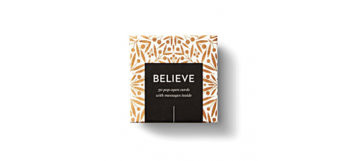 'Believe' Window Cards