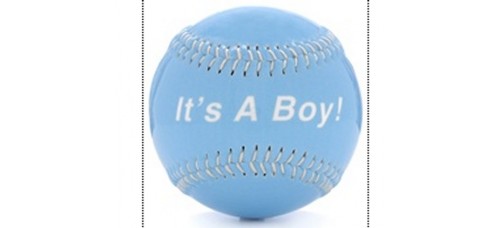 It's A Boy Baseball