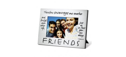 Friends Scripture Photo Frame 
