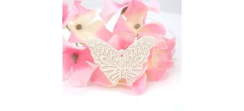 Porcelain Butterfly Wedding Favor 