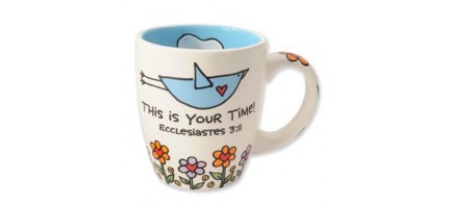 This Is Your Time Bird Mug 